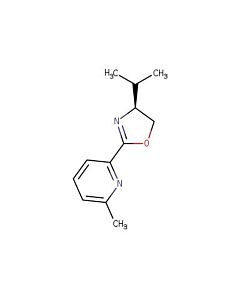 Astatech (S)-4-ISOPROPYL-2-(6-METHYLPYRIDIN-2-YL)-4,5-DIHYDROOXAZOLE, 95.00% Purity, 0.25G